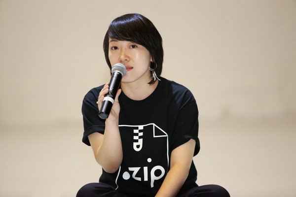 ▵策展人、今日美术馆展览及学术副馆长 晏燕 ▵策展人、今日美术馆展览及学术副馆长 晏燕
